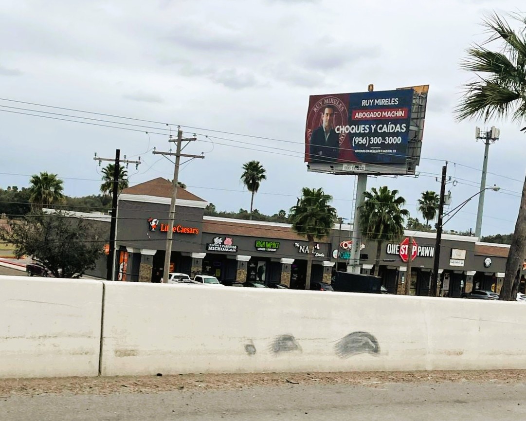 Expressway 83 and Shary Rd billboard